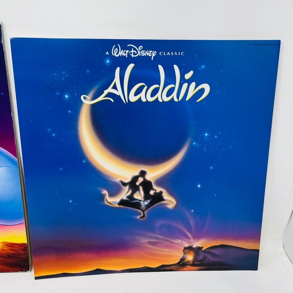 Walt Disney Animated Classic Aladdin Laserdisc PILA-1278 OBI Japanese - Picture 3 of 10